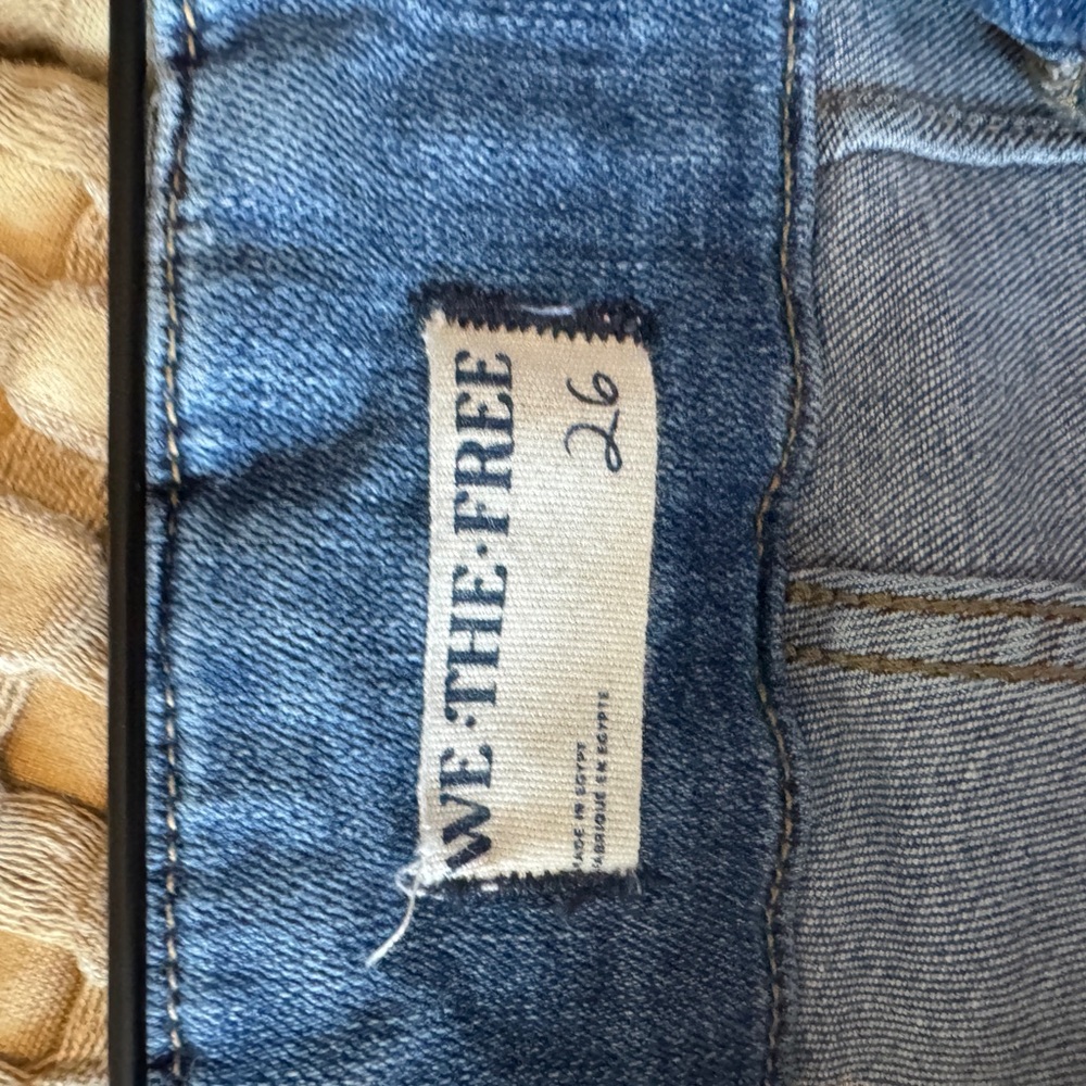 We The Free Jayde High-Rise Light Blue Flare Jeans - Picture 6 of 6